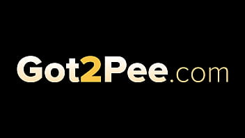Preview 1 of Hungry Mouths - Desperate To Pee - Eurobabe relieves herself outside in public
