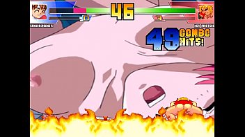 Preview 2 of Rape Sex Bed Sleep - mugen sakura pocket vs ken