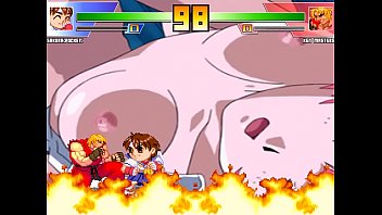 Preview 1 of Rape Sex Bed Sleep - mugen sakura pocket vs ken
