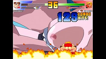 Preview 4 of Rape Sex Bed Sleep - mugen sakura pocket vs ken