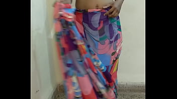 Preview 1 of X X X Video 2019w - Indian desi wife removing sari and fingering pussy till orgasm with moaning