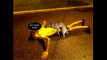 Preview 3 of Julia Boing Pov - JOAO IAGO FOI ESTRUPADO POR CACHORROS NA RUA