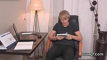 Preview 1 of Film Hitcom - Indebted bf lets flirty buddy to drill his exgf for cash