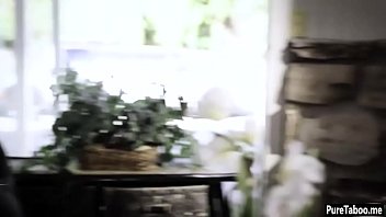 Preview 1 of Russian Mom Amalia Ass - Weird stepson fucks a MILF stepmom and her teen