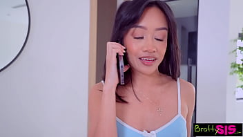 Preview 1 of Org Y - Bratty Stepsis Jade Kimiko tells Stepbro,  &quot_I see what the problem is,  You wanna fuck me&quot_