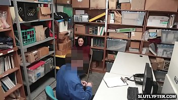 Preview 1 of Chubby Monster Mom - Monica Sage is mouthful of LP Officers thick cock