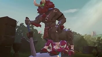 Preview 2 of Sex Houses - Sidon the zora prince get fuck by a lynel