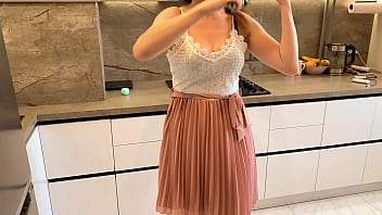Preview 1 of Sexy Curvy Girl Does Anal - Real Cheating &ndash_ Consoled Wife&#039_s Friend with His Dick - Russian Amateur with Conversations