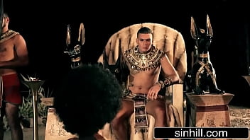 Preview 1 of Every Adair - Pharaoh &amp_ Stunning African Princess Have Sensual Sex - Skin Diamond