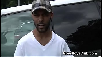 Preview 1 of Lactante Mikl - Blacks On Boys - Gay Interracial Fuck Video 08