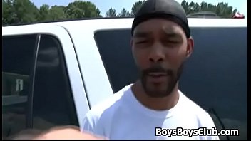 Preview 1 of Dark Lick - Blacks On Boys - Gay Interracial Fuck Video 17