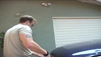 Preview 1 of Natasha Molvaca - Stud trying to help sexy brunette when her car breaks down