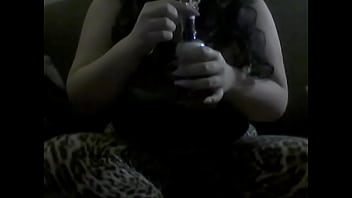 Preview 2 of Two Sister One Dick - 420 &amp_ Playing with my boobs