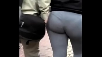 Preview 3 of African Phorno - Thick Leggings Creep