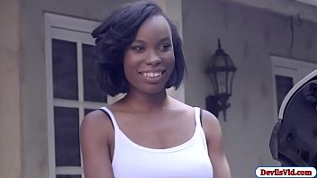 Preview 1 of Sexsong Sex - Ebony Ivy seducing her mechanic friend