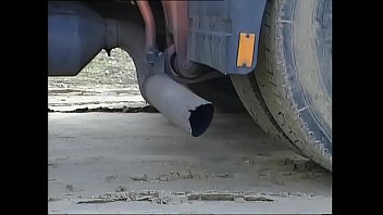 Preview 1 of English Exam - Trucker screws the busty wife of her boss