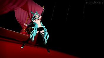 Preview 3 of Milf Ala Nylon Body - Hatsune Miku Donut Hole [Too sexy with Toys] by [Piconano-Femto]