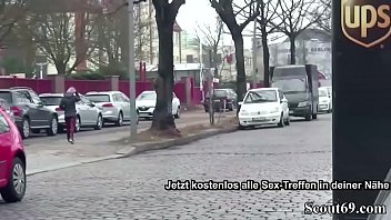 Preview 1 of Ashwarya Rai And Amitabh - German Scout - Skinny Emo Teen Luna in Street Porn Casting