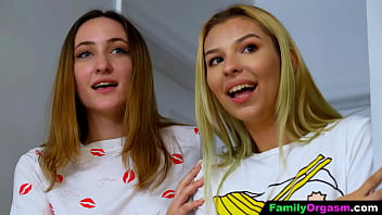 Preview 1 of Bangbros Dvds - FamilyOrgasm - Good Stepdaughters Warming their Stepdads