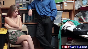 Preview 3 of Fsiblog - Officer Touching Cutie Thief Alyce Anderson