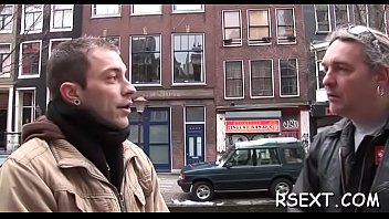 Preview 2 of Slut Box - Lewd old boy goes amsterdam