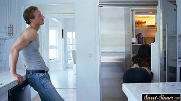 Preview 2 of Jordi Fuck Aryana Adin - Dicksucking MILF drilled in many poses
