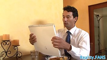 Preview 2 of Mom Ang Grand Father - Cuckolding MILF riding bbc in front of hubby