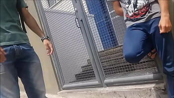 Preview 3 of Yere 15 - Teen big bulge caught on street