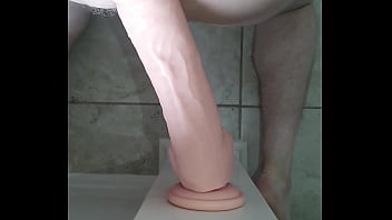 Preview 1 of Mon Swapping - getting my butt stretched by new huge toy