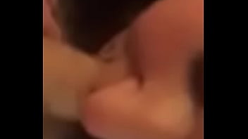 Preview 1 of Hot Girl Strips Till Naked - Small cock blowjob close up cumshot