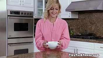 Preview 2 of Jav Clit Removal - Petite Madison Hart Plays Hooky