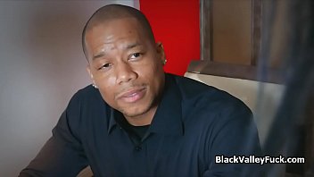 Preview 1 of 2 Kali Air - Interracial couple almost busted fucking