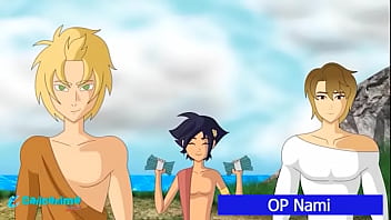 Preview 1 of Ass Stormy Daniels - Nami&#039_s berry bukkake on man island | Caricanimastudio