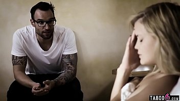 Preview 2 of Couple Jhony - teen fucked during rehab by her caretaker