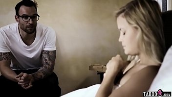 Preview 1 of Couple Jhony - teen fucked during rehab by her caretaker