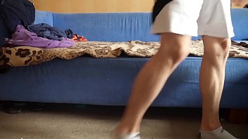 Preview 1 of Full Hd Sex Vidio - Worn,  smelly white ankle socks