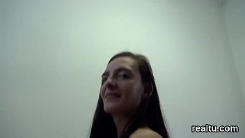 Preview 2 of Brezers In - Luscious czech girl gets teased in the mall and shagged in pov