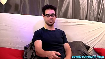 Preview 1 of Family Peis - Cute stud Zack Randall jerking off and playing with his ass