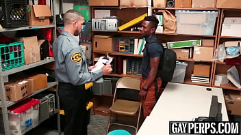 Preview 1 of Jail Extrem Sex - Security officer destroys a young ebony shoplifters ass