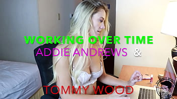 Preview 1 of New Xxx 215 - Beautiful Blonde Assistant Fucked her Big Cock Boss