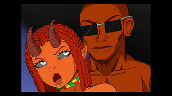 Preview 4 of Mamie Big - Guadeloupe Hentai suck my dick and the demon huge tits