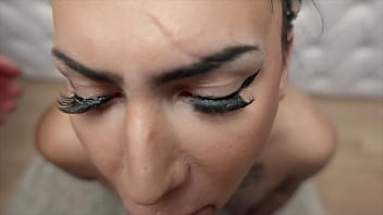 Preview 1 of Belly Dances Oral - Fucking My Trans Girlfriend After Shower