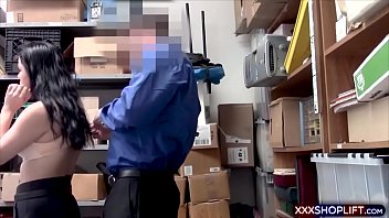 Preview 2 of Family Sleeping Fuck - Cute shoplifter chick gets caught and humiliated hard