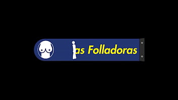 Preview 1 of Woman String - LAS FOLLADORAS &ndash_ Spanish teen picked up and banged doggy style