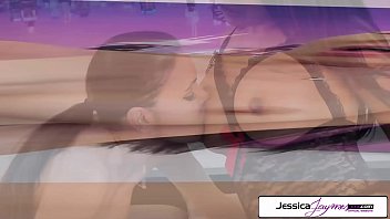 Preview 3 of Boy Mono - Jessica Jaymes &amp_ Gabby Quinteros fuck each others little tight pussies