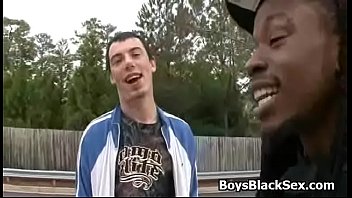 Preview 3 of Mallu Sex Movie Com - Black Muscular Gay Dude Fuck White Sexy Boy 04