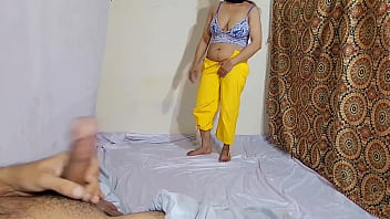Preview 2 of Gegen Ihren Willen Muschi Besamt - Indian Girl Wants To Ride Cock After Sexy Exercise,  Like My Muslim Girlfriend Standing Fucked Amazon Style My Cock With Moaning