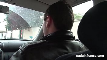 Preview 1 of Fuck Video Leone - Busty french redhead babe riding a cock