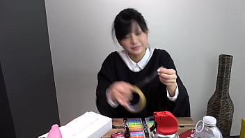 Preview 1 of Girl Mastobite - Nosetape test