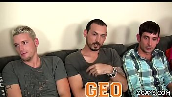 Preview 1 of Spycam On Anime Hd - Five men circle jerk
